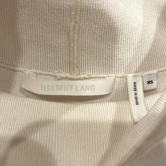 Helmut Lang cropped, mock-neck sweater - Picture 2 of 6